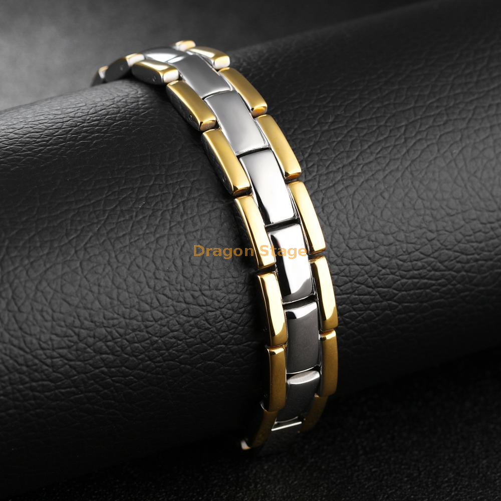 24ct Gold Plated Link Bracelet. Size 1cm Wide X 19.5cm or 7.6 - Etsy