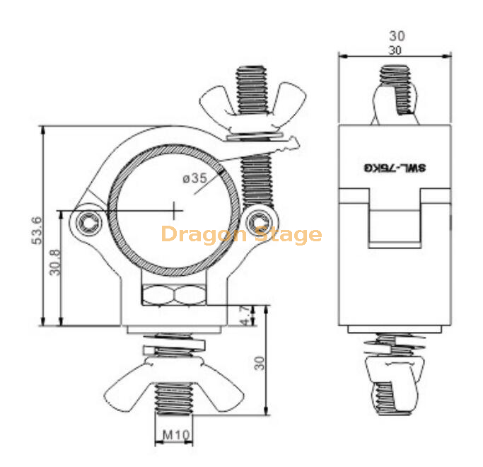 3501 truss lighting clamp1