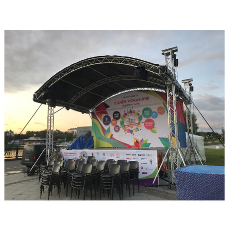 Canopy curved truss tent truss light truss