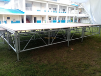 Single Portable Simple Church Stage Designs 10x6m Height 1.2-2m