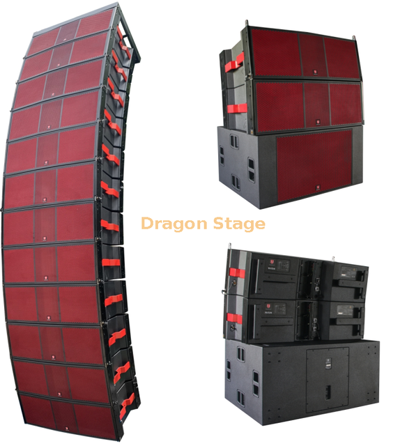 Outdoor Commercial Sound Audio Speaker System for Event Concert 2w Audiences