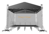 Aluminum Custom Outdoor Lighting Truss for Sale 46x31x35ft