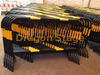 Traffic Road Safety Barrier/Steel Barricades with Bridge Base/Crowd Control Interlocking Barriers