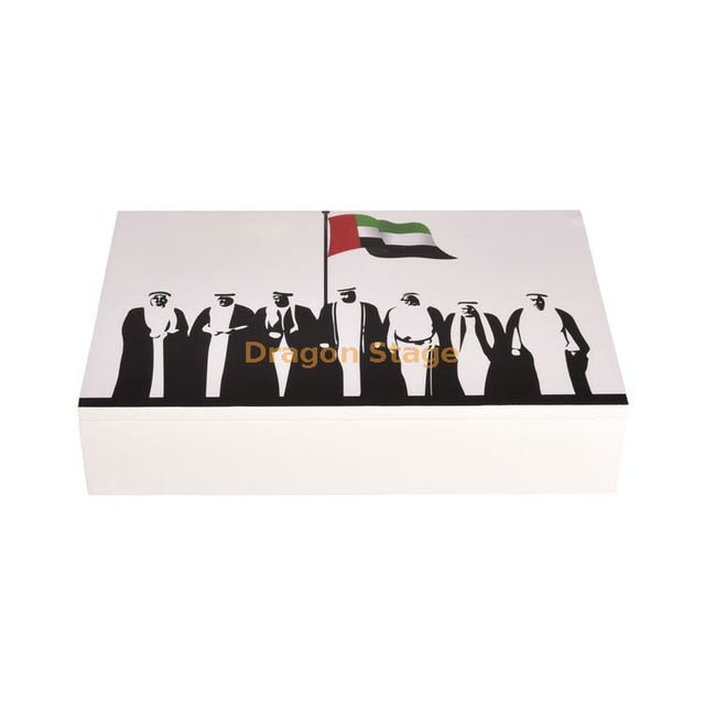 KSA Riyadh season wood chocolate box village plexi box acrylic ramadan ramadan calender box