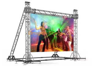Event Mobile Global Truss for Led Screen Exhibition Aluminum Display Gentry Truss 11x8m for 10x6 Led