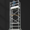 0.75x2x4.76m Aluminum Adjustable Single-row Scaffold