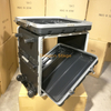 ABS 10UW Trolley Case with Wheels 19inch Audio Power Amplifier Equipment Cabinet 
