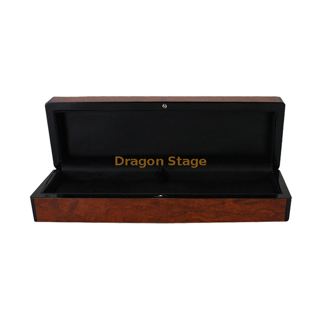 Rectangle shape slim design wooden watch box