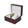 In Stock Factory Price Luxury Fashion Brown Wooden Watch Box For Gift