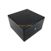 Wooden Box factory customized High Class Pu Leather Single Watch Box With Leather Pillow Holder Inside