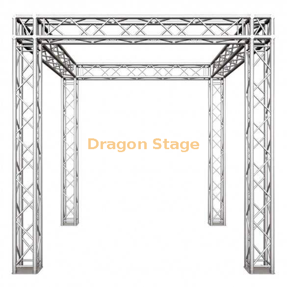 Truss 3x3x2.5m Trade Show BoothExhibit F34 Spigot Truss with Universal Junction Block Corners