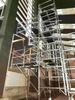 aluminum cantilever scaffold used
