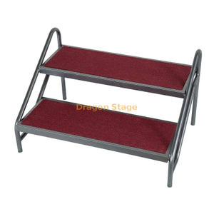 Steel Fixed Height Stair Step for Folding Stage