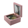 Creative Transparent Valentine Soap Flower Packaging Preserved Flower Box For Display