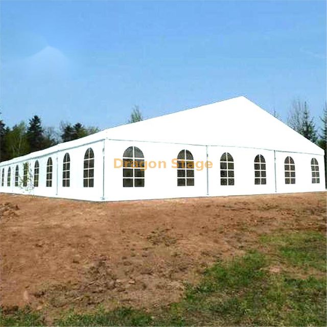 High Quality Waterproof Outdoor Nigeria Canopy Tent Price PVC Party Event Tent Aluminum Trade Show Tent Big Wedding Marquee