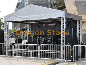 Event Party Aluminum Lightweight Mobile Portable Truss System with Quick Stage 8x6x5m