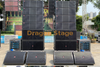 24+16 Outdoor Line Array Sound Speaker System Solution 1.5w