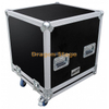 Lockable Hard Black Flight Case Aluminum Shockproof Case for Party