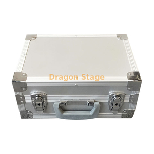 Custom Square Portable Event High Quality Sliver Aluminum Flight Case