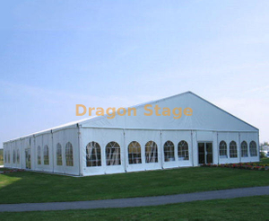 500 Seat Event Aluminum Structure Church Exhibition A Shape Tent