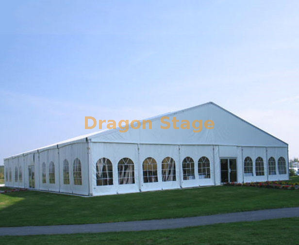 500 Seat Event Aluminum Structure Church Exhibition A Shape Tent