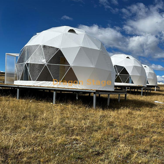 Aluminum Tent Outdoor Party Camping Dome Hotel On Grassland For Sale