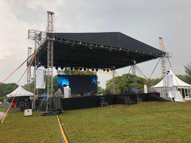 Aluminum Roof Stage Truss Concert 20x20x10m