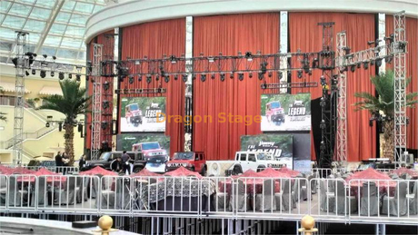 Lighting Truss Event Aluminum Spigot Truss for Indoor Conference