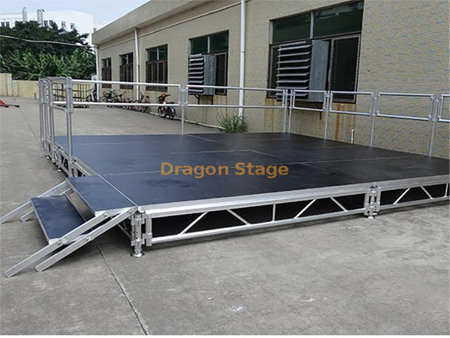 Household Portable Small Party Stage 6x3m with 2 Stairs