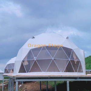 Waterproof Outdoor Glamping Dome House Luxury Event Tent For Resort