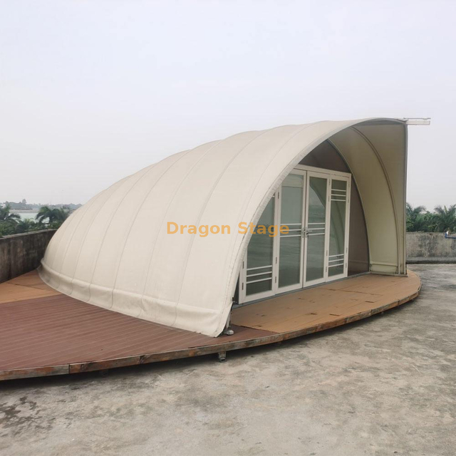 Luxury New Design Party Glamping Tent with Toilets for Vacation Travel Resort