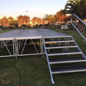 Aluminum Indoor Portable Church Stage 14x9m