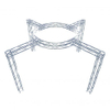 9.84ft Square Truss Segments with 8.20FT Segments & 6.56 FT Square Frame Circular Truss Display System Package