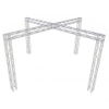 9.84ft Square Truss Segments with Square Truss Junction Blocks Display Truss System Package