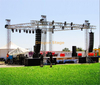 Aluminum Mobile Desert Ridge Music Stage 11x7x6m