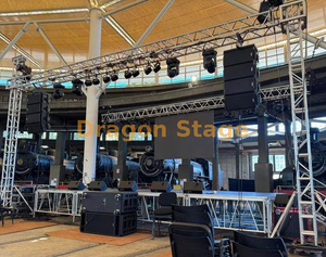 Aluminum Truss Stage System Exhibition Trade Show Stage Platform 14.64x12.2m