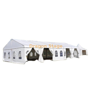 Event 20*50ft White Emergency Aid Disaster Relief Tent Hospital Section