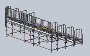 34 Person Layher Seating Stands Package