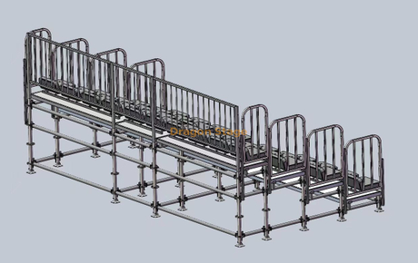 34 Person Ringlock Seating Stands Package