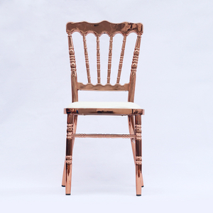 Wholesale electroplating of Napoleon chairs by manufacturers, hotels, restaurants, wedding halls, bamboo chairs, iron castle chairs