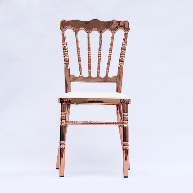 Wholesale electroplating of Napoleon chairs by manufacturers, hotels, restaurants, wedding halls, bamboo chairs, iron castle chairs