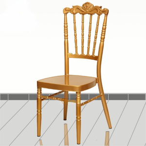 New aluminum alloy queen chair, bamboo joint chair, European style metal castle chair, wedding chair, hotel restaurant, bamboo joint chair wholesale