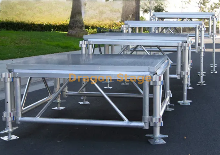 TUV Certified Aluminum Alloy Outdoor Portable Stage 18.3x14.64m