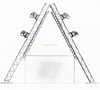 Custom Triangle A Shape Dj Stand Trussing 