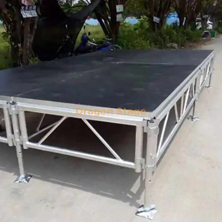Outdoor Adjustable Portable Stage Platform For Concert Show Event 30x20m