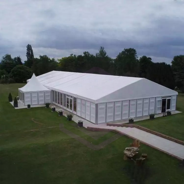 Large White Tent Outdoor Exhibition Show