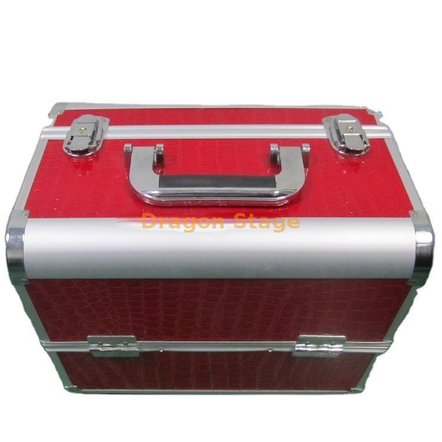 Portable Event Professional Trolley Aluminum Cosmetic Case