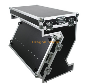 Event 2 in 1 Black Hard Aluminum Dj Flight Case With Customized Size