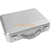 Professional Event Customized Sliver Aluminum Brief Case With Foam