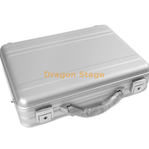 Professional Event Customized Sliver Aluminum Brief Case With Foam